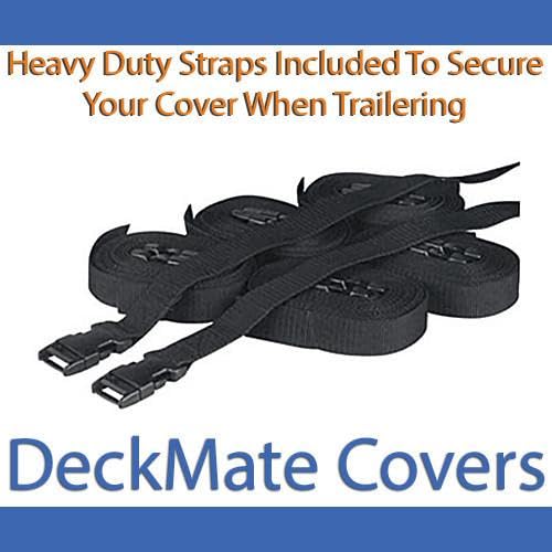 14' - 16' Pontoon Boat Cover 600D Polyester W5149