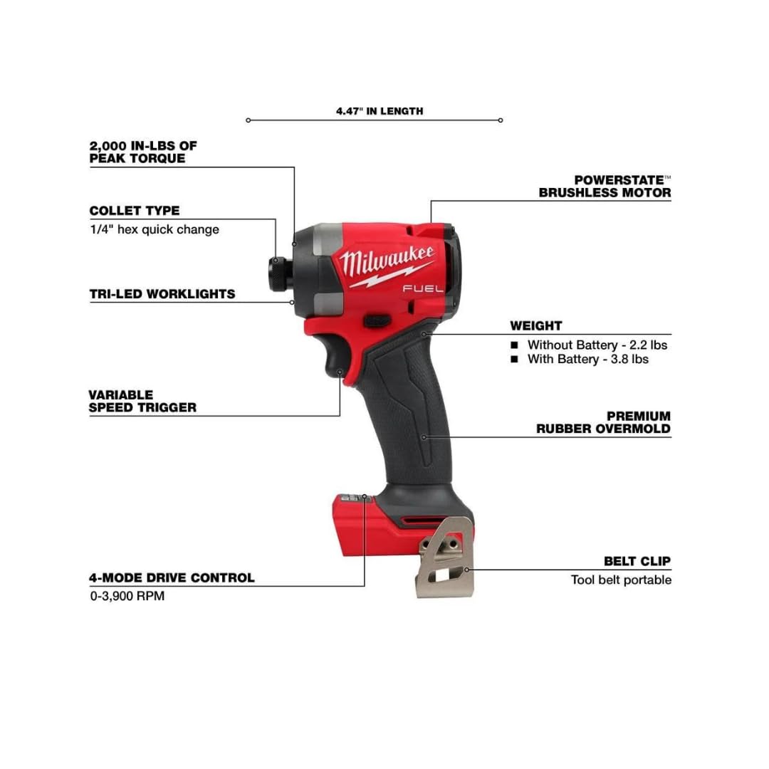 18-Volt Lithium-Ion Brushless Cordless Combo Kit with Two 5.0 Ah Batteries (7-Tool) N8014