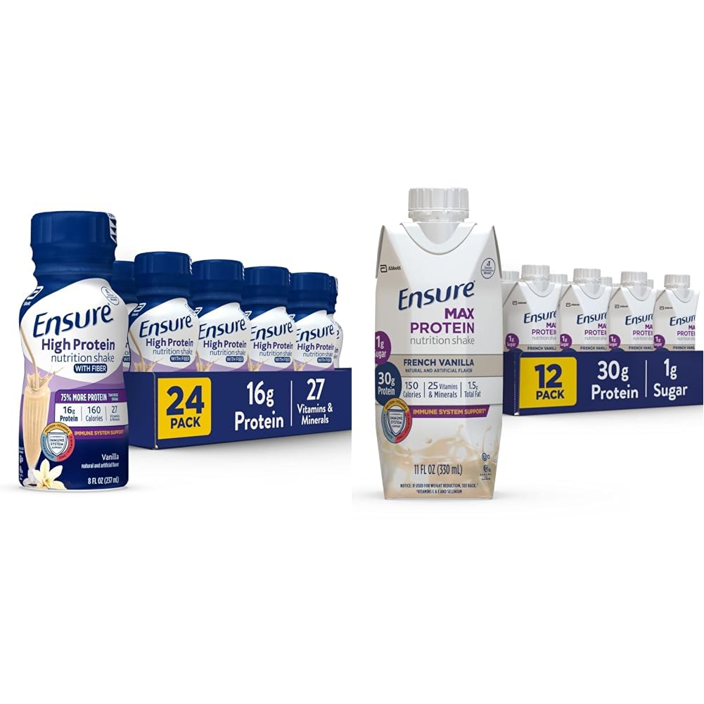 High Protein Nutritional Shake With Fiber, 16g Protein, 30g of Protein, 1g of Sugar Z6341