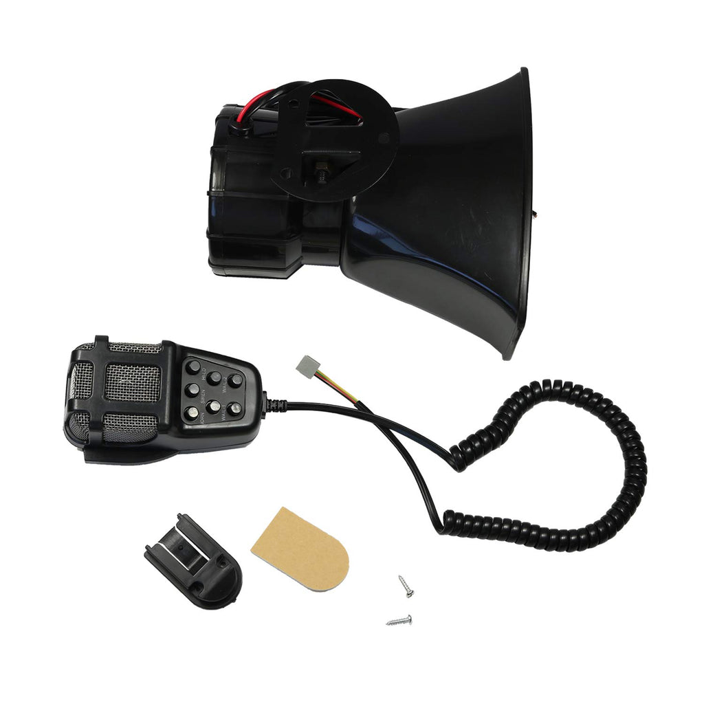 7 Tone 100W 12V Car Siren Horn with Microphone C3224