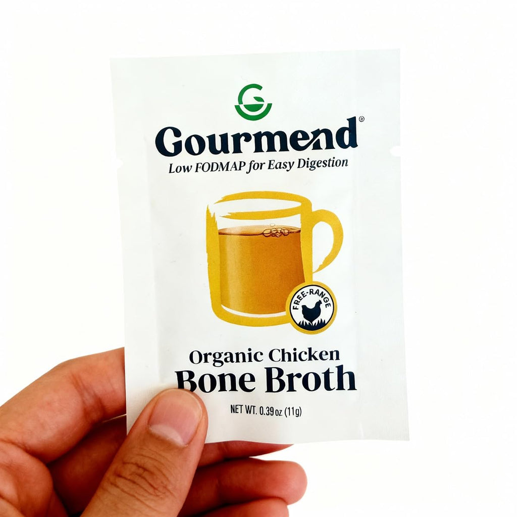 Organic Freeze Dried Chicken Bone Broth Powder 8 Single Serve Packets Z7216