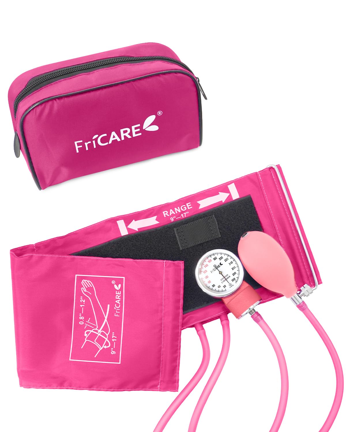 Pink Manual Blood Pressure Cuff K197560