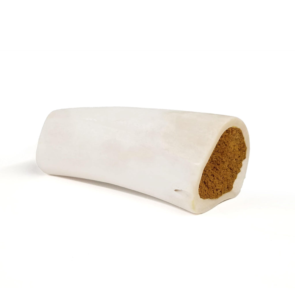 Peanut Butter Flavor Large Stuffed Shin Bones for Dogs B577350