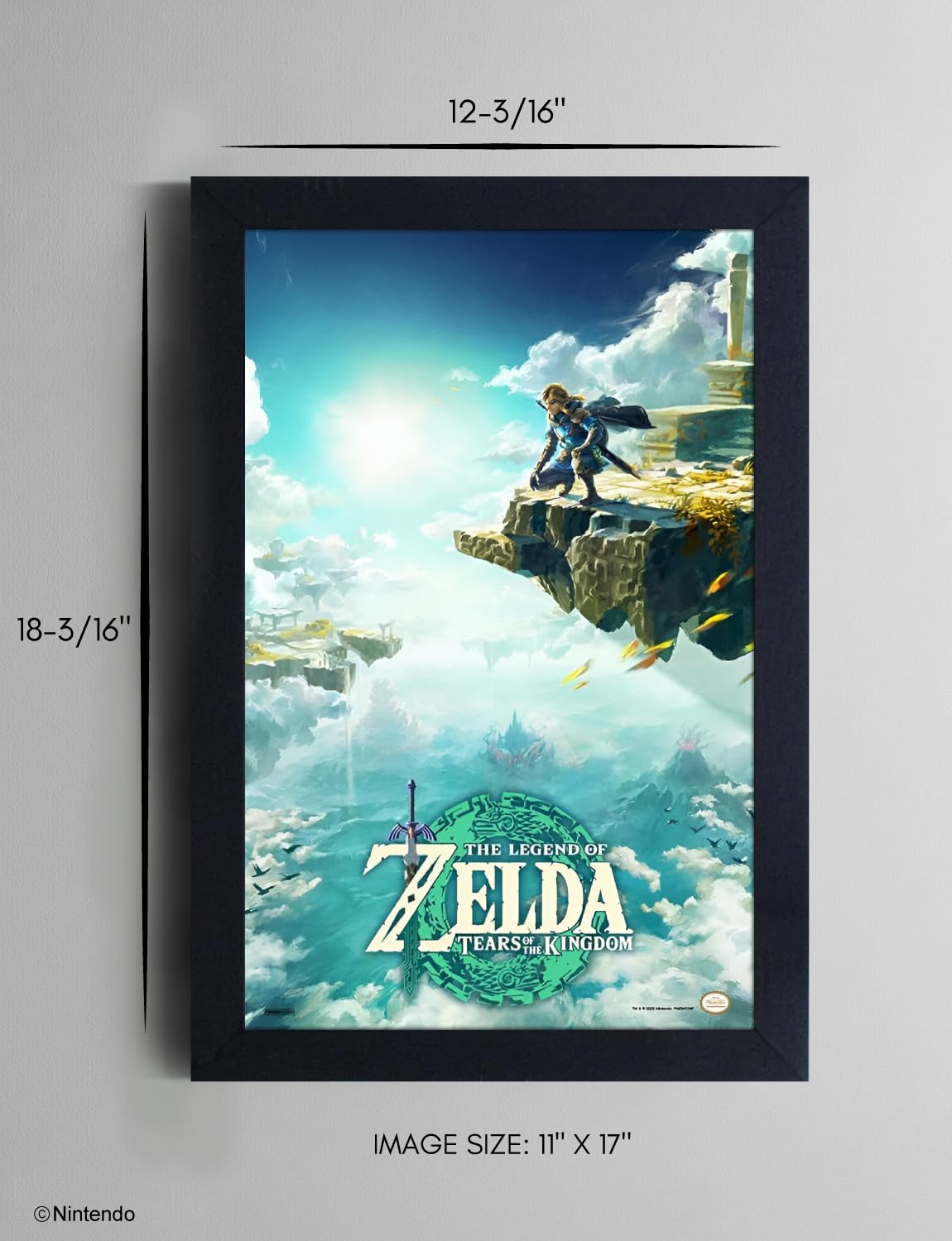 Zelda Poster 11 x 17 Frame Poster Wall Art I53350