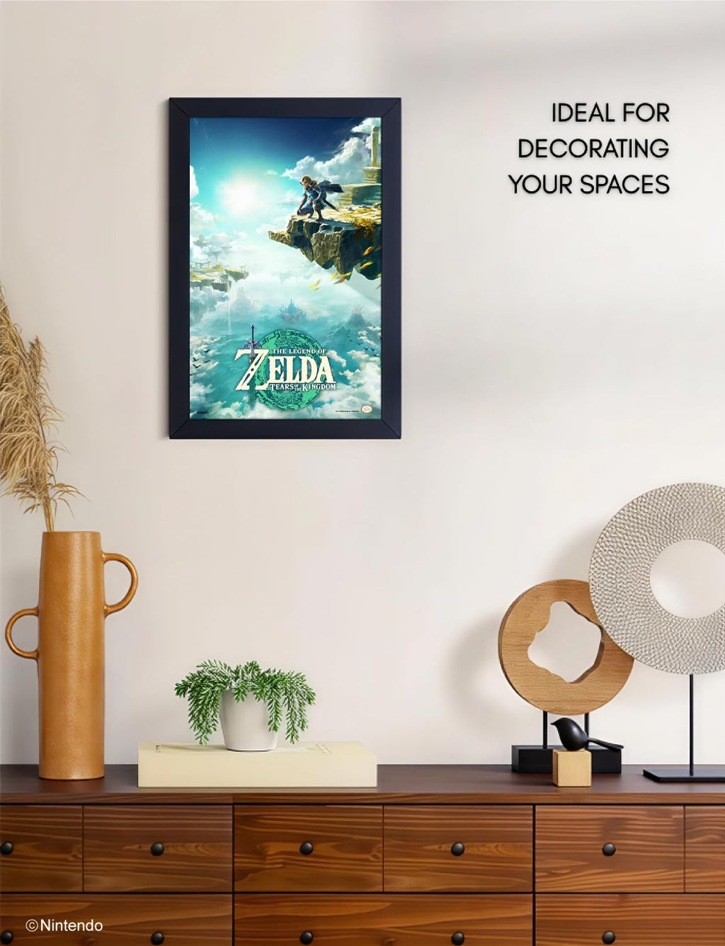 Zelda Poster 11 x 17 Frame Poster Wall Art I53350
