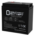 6V 36Ah AGM F2 Terminal Battery C5255
