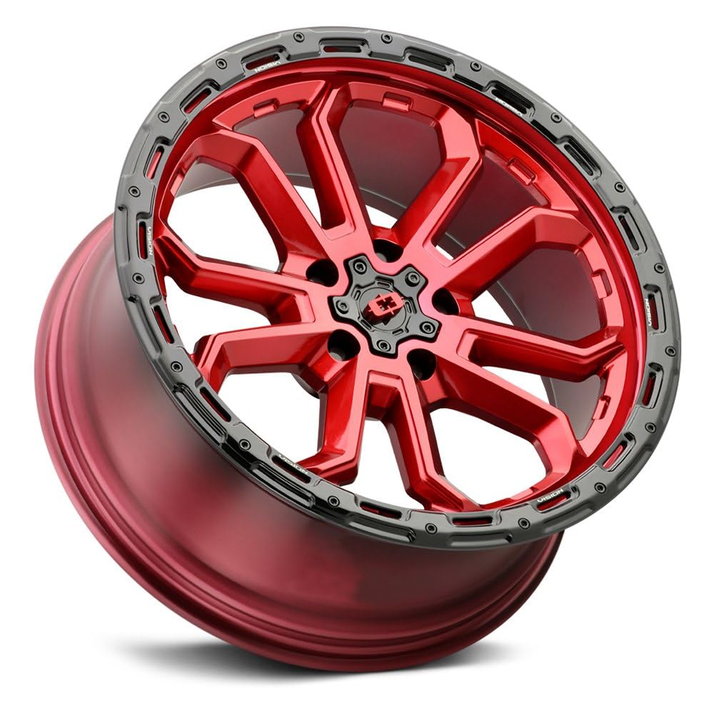 20x9 5x150 +12mm Red Wheel Rim C60125