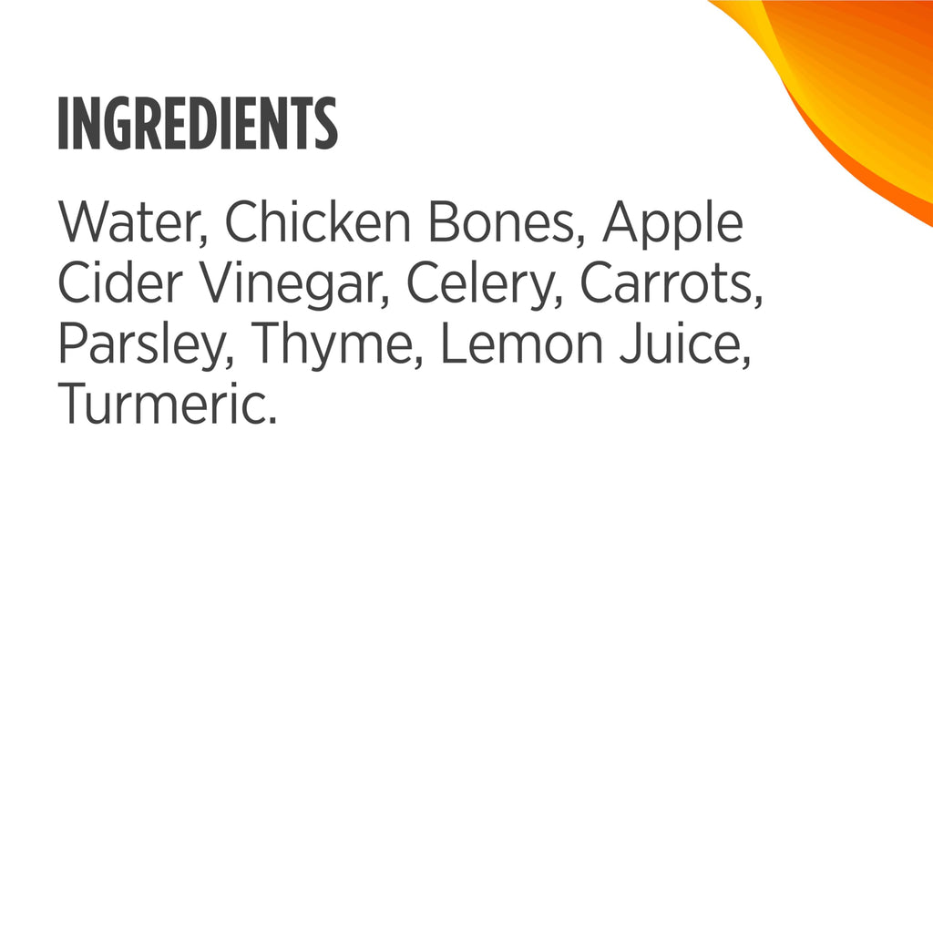 Bone Broth Food Topper for Cats and Dogs 20 FL Oz Y186499