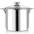 12 Quart Stainless Steel Stock Pot with Lid K8556