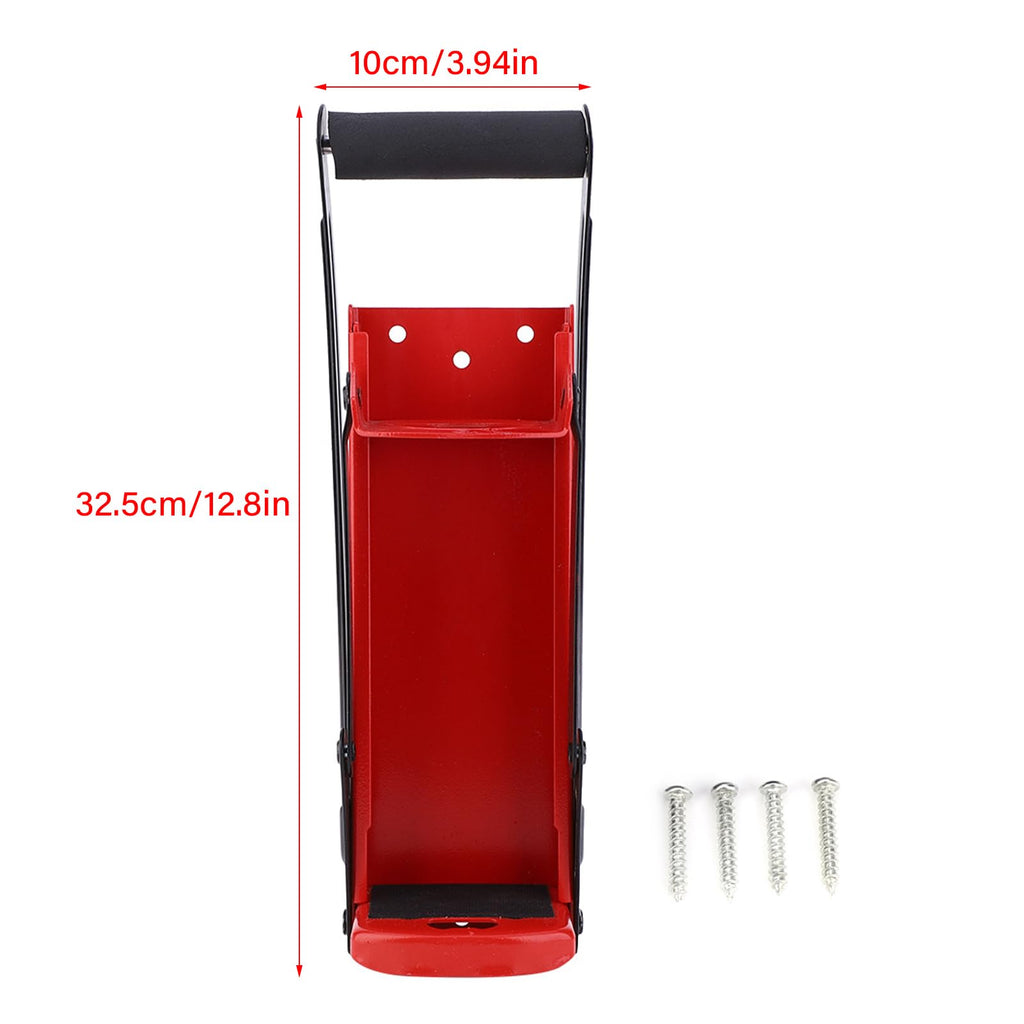 500ML Red Steel Can Crusher X384