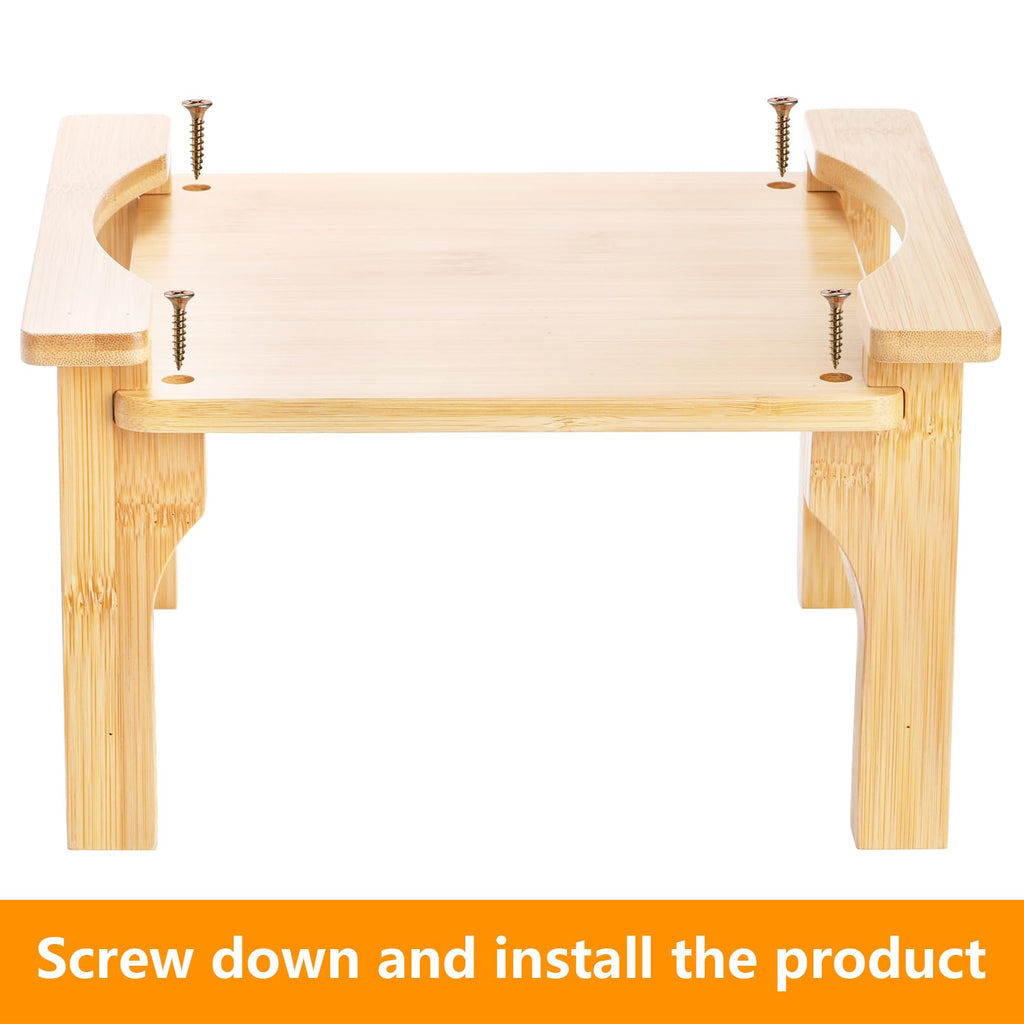 2 Pack Natural Bamboo Beverage Dispenser Stand S460