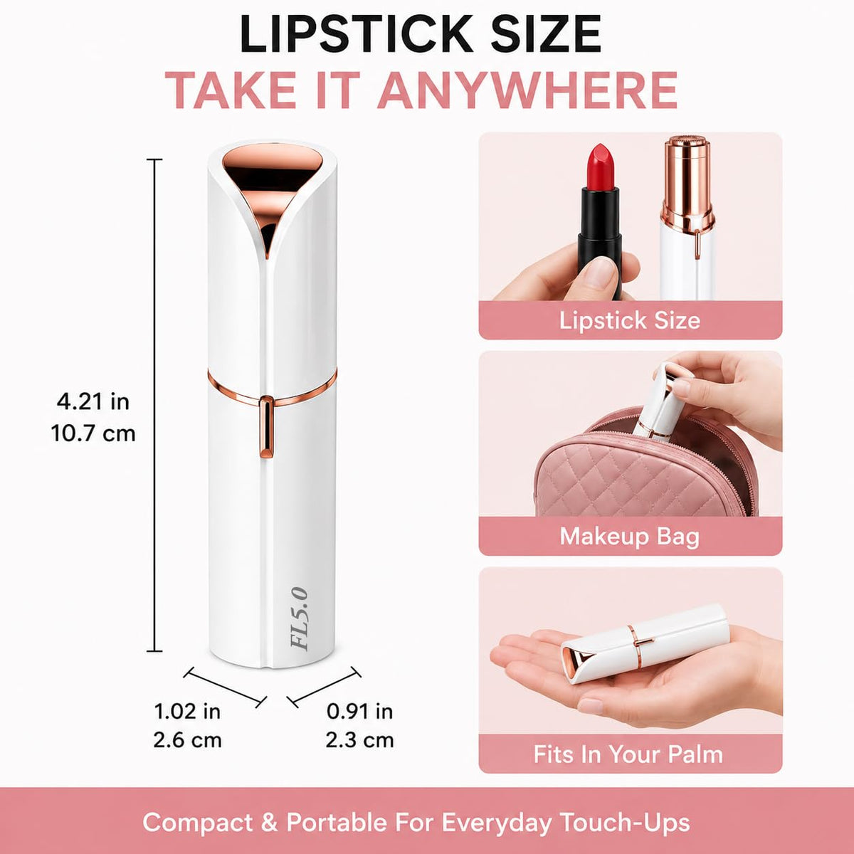 Facial Hair Remover with LED Light P5345