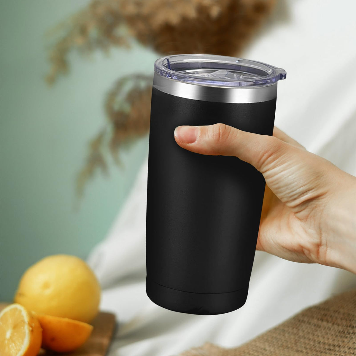 20 Pack Stainless Steel Insulated Tumbler with Straws Y115