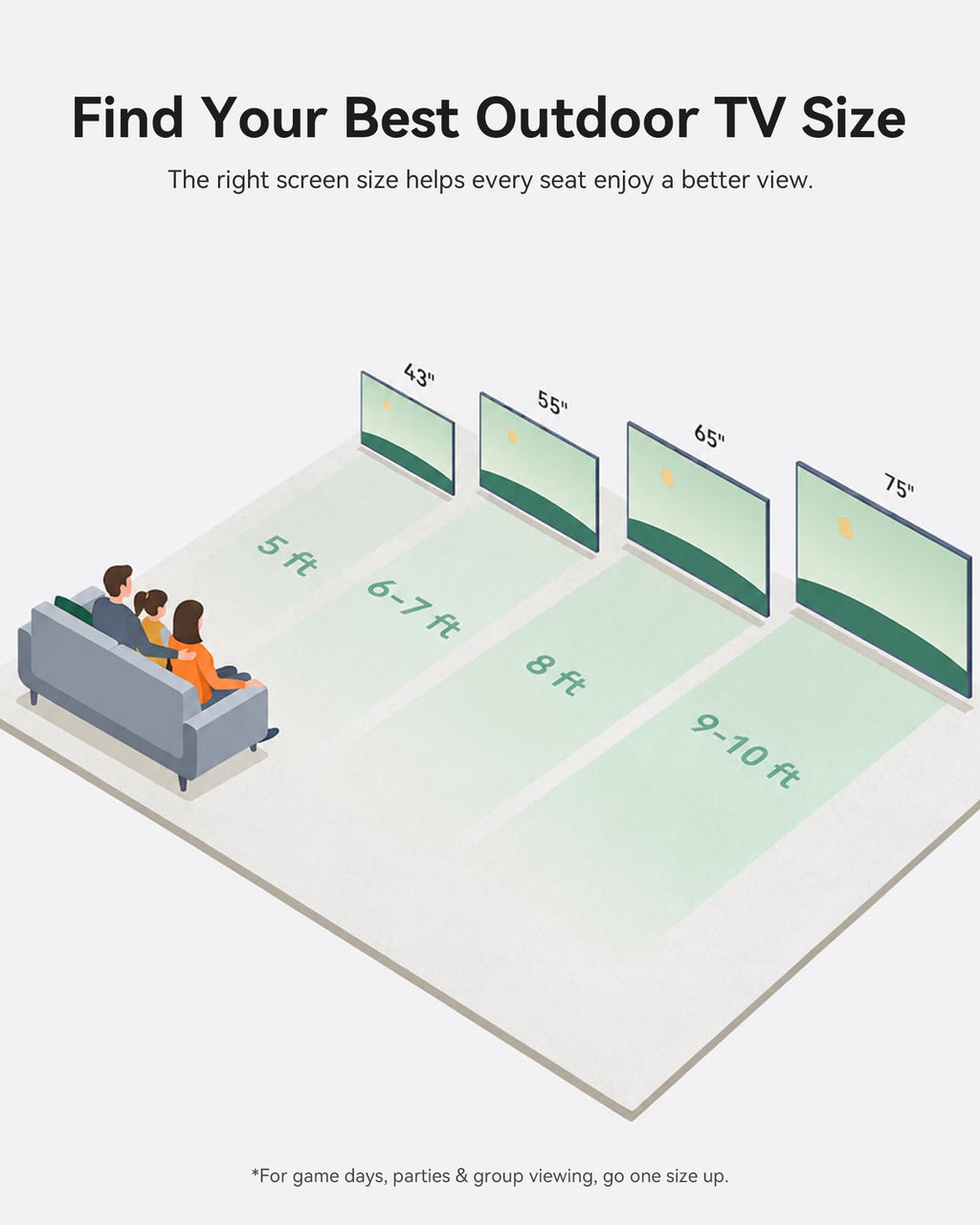 55" Smart Waterproof Outdoor TV Z6920