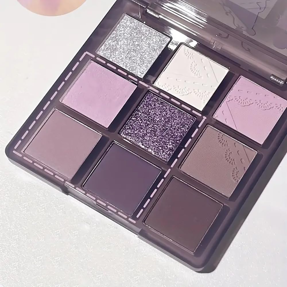 Taupe Eyeshadow Palette Set Matte Glitter Shimmer Natural Finish Z773114