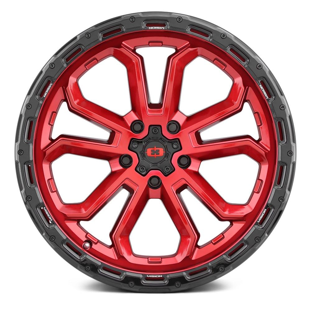 20x9 5x150 +12mm Red Wheel Rim C60125
