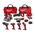 18-Volt Lithium-Ion Brushless Cordless Combo Kit with Two 5.0 Ah Batteries (7-Tool) N8014