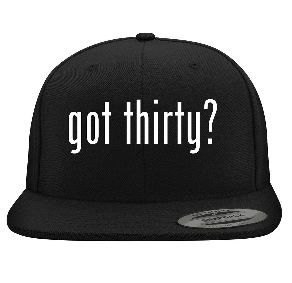 Structured Flat Bill Snapback Cap S33576