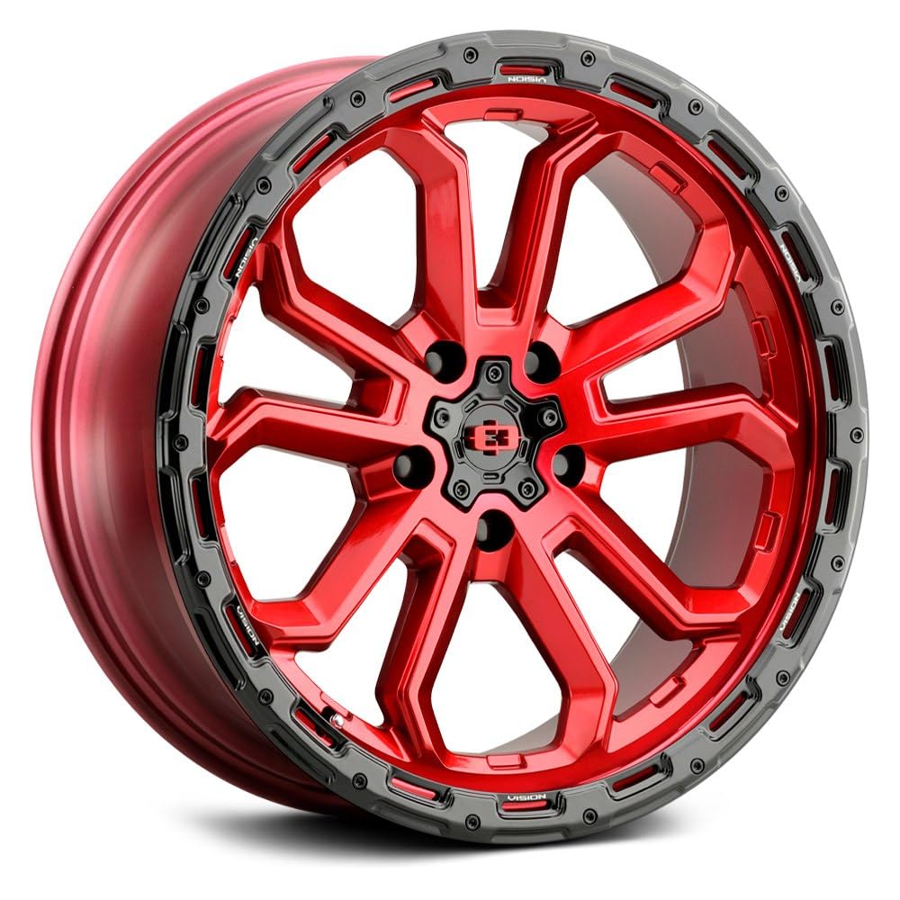 20x9 5x150 +12mm Red Wheel Rim C60125