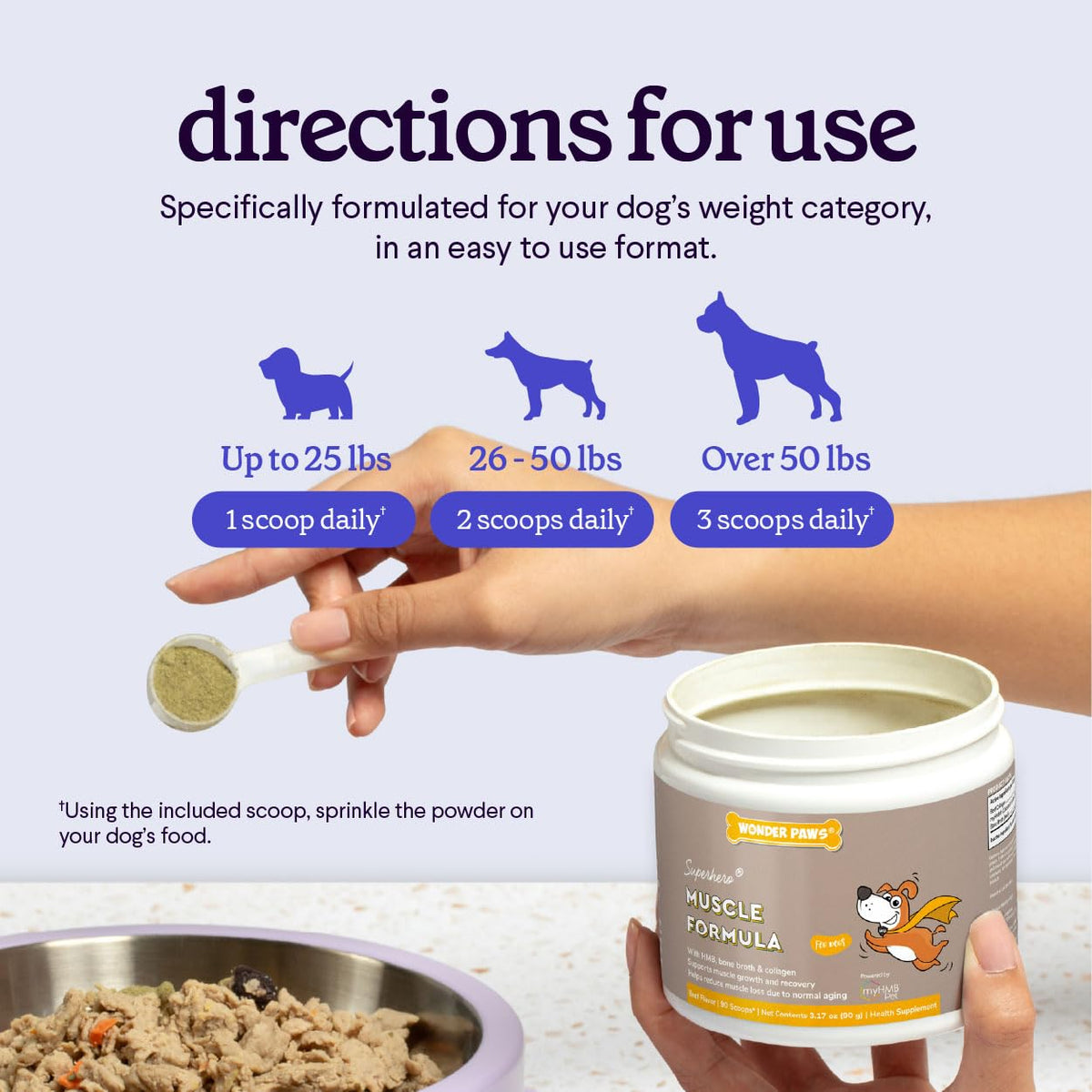 Dog Mobility & Strength Supplement 3.17 oz K96416