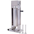 Stainless Steel 2 Speed Vertical Sausage Stuffer with 4 Nozzles O1960