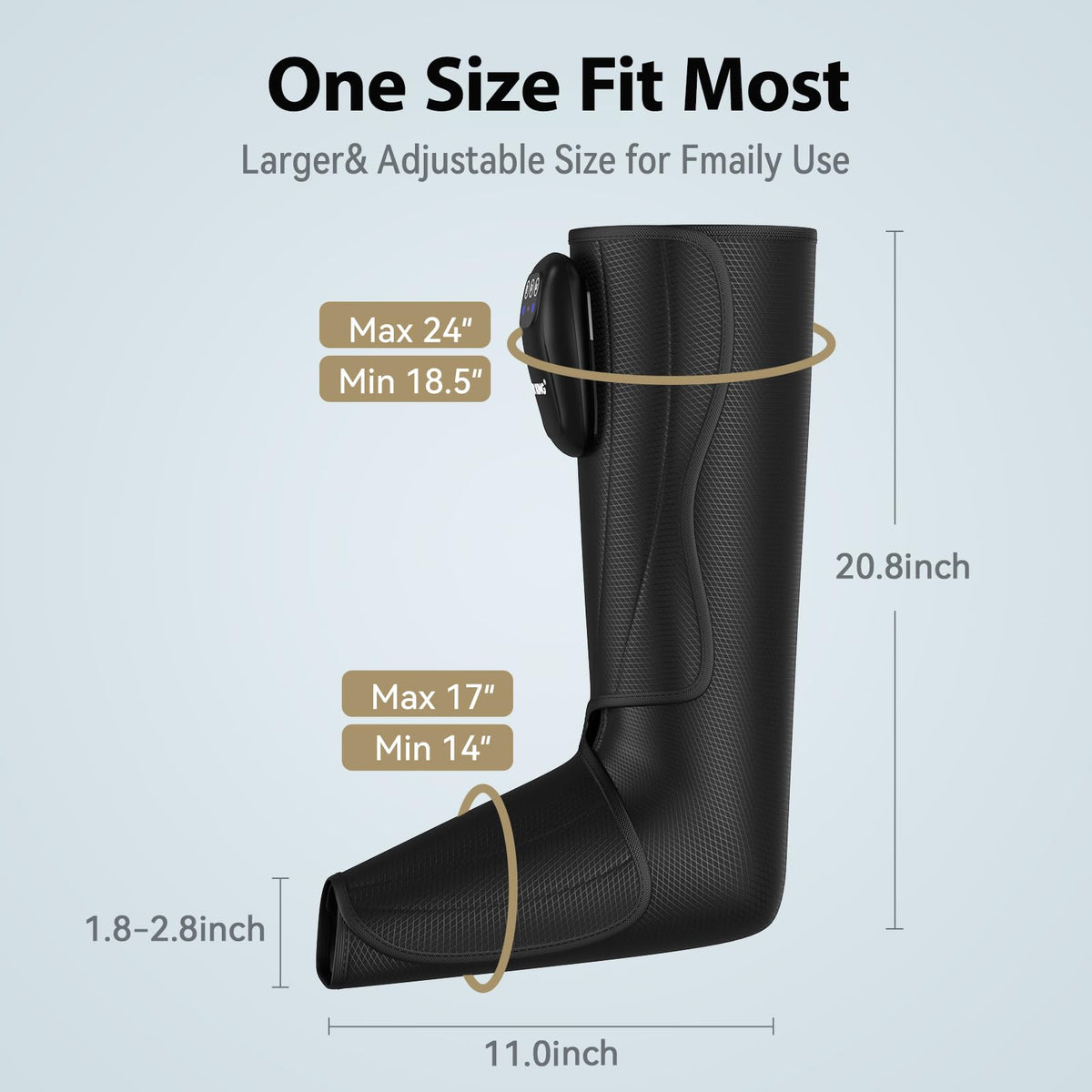 Cordless Leg Compression Massager V4878