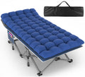 32in XXL Folding Camping Cot with Mattress D77263