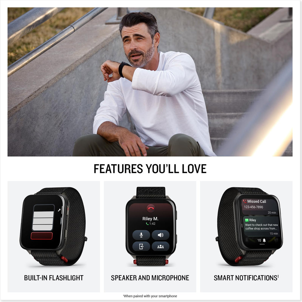Black 51mm Smartwatch Q33952