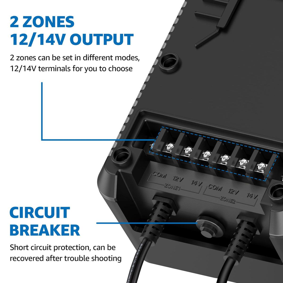 200W Low Voltage Landscape Transformer with 100FT Wire A80725