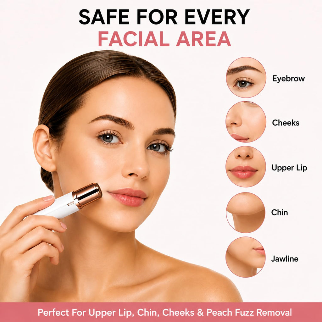 Facial Hair Remover with LED Light P5345