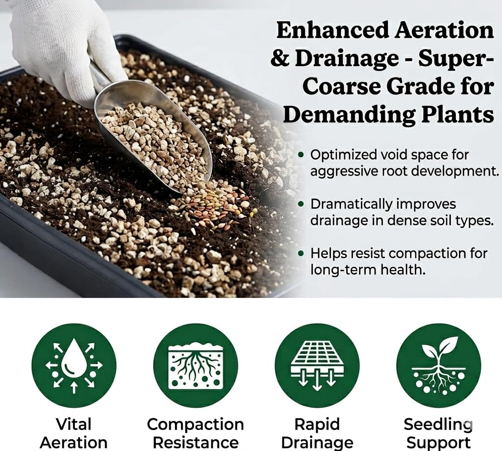 Horticultural Super Coarse Vermiculite 4 Cubic Feet Q885