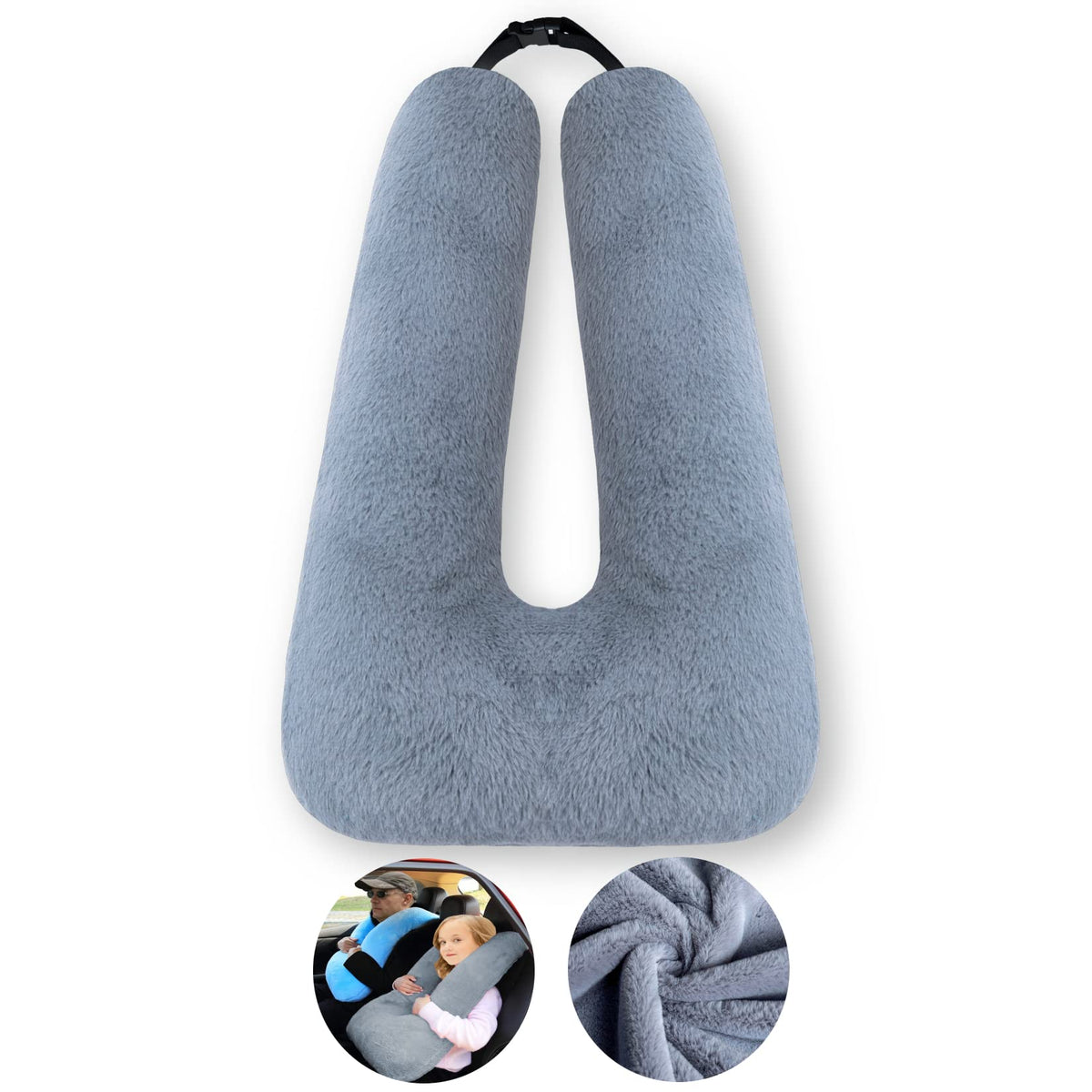 Travel Pillow Dark Gray Z31461