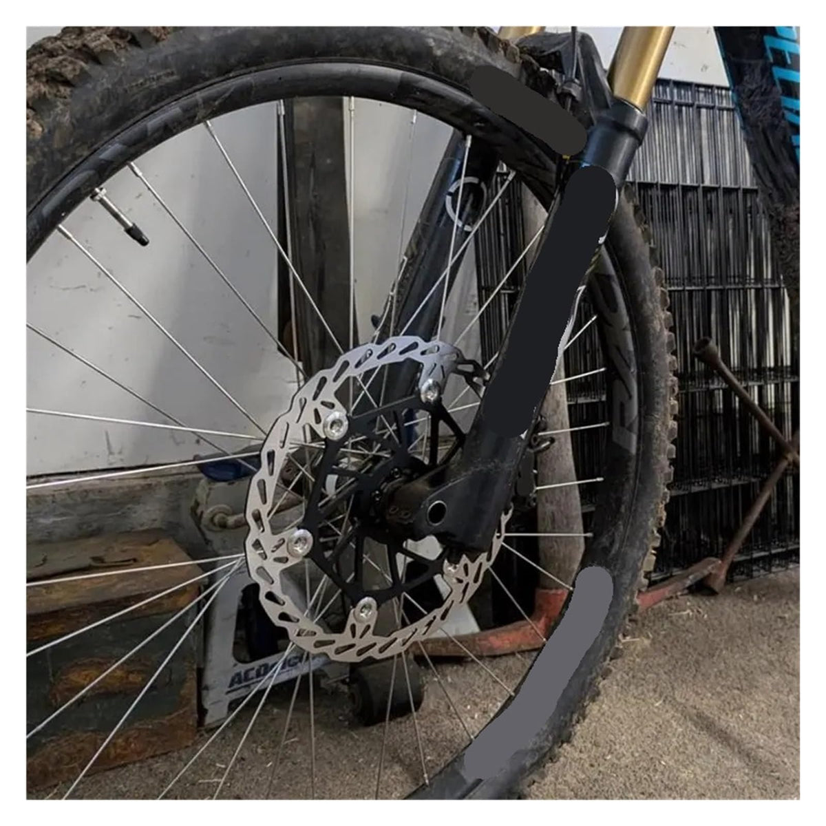 250Mm Aluminum Front Brake Disc D401