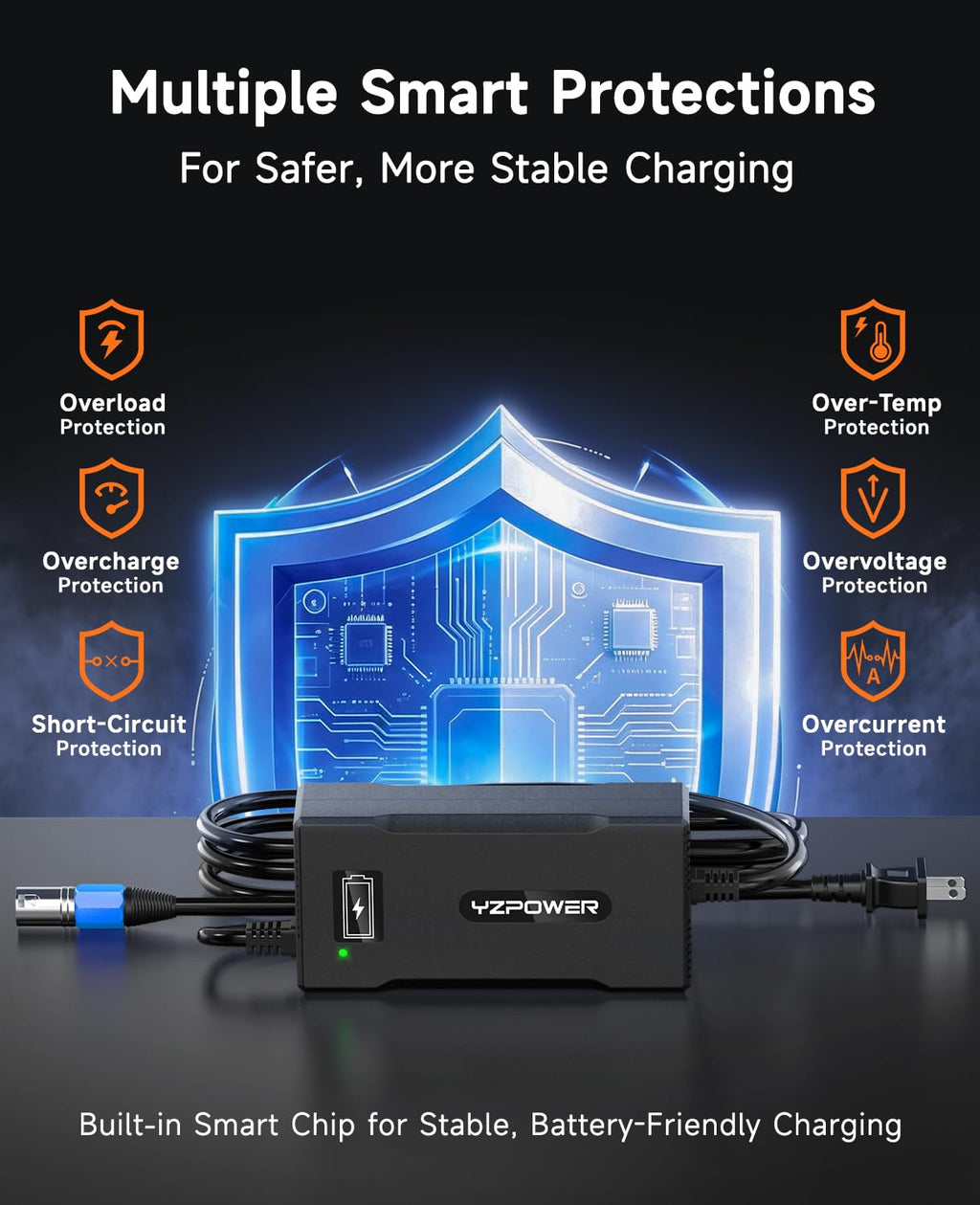 48V 4A Electric Bike Charger O575