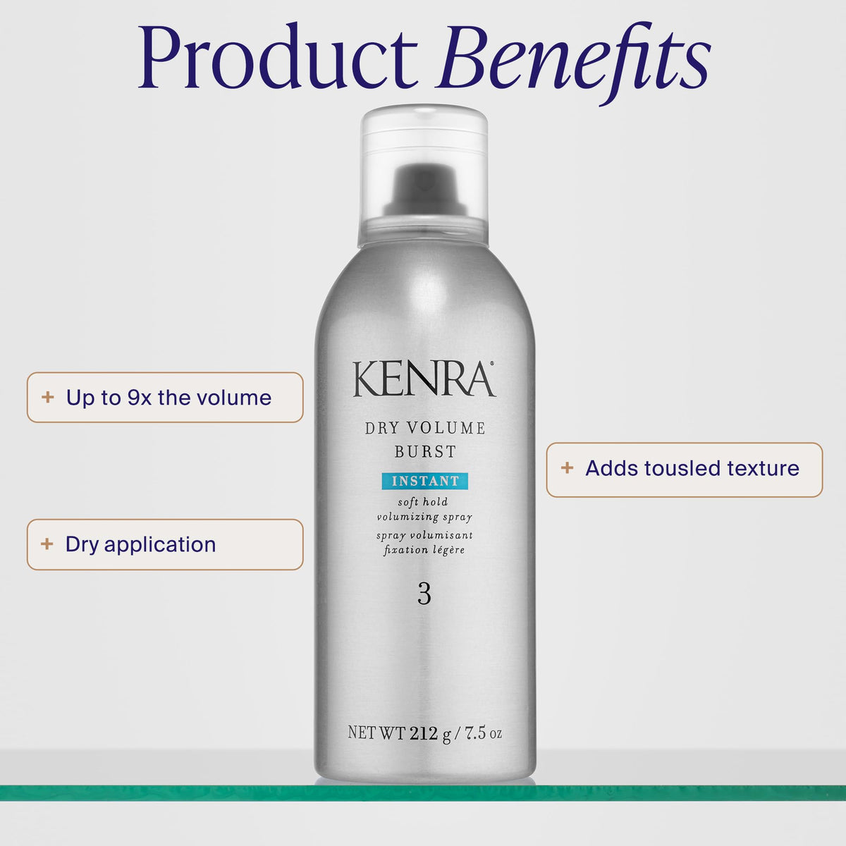 Instant Volume Hairspray Soft Hold Volumizing Spray B82833