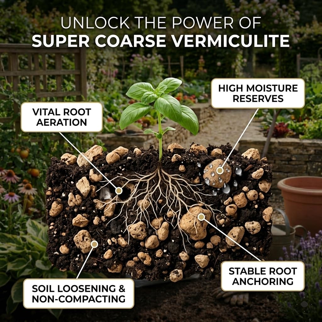 Horticultural Super Coarse Vermiculite 4 Cubic Feet Q885