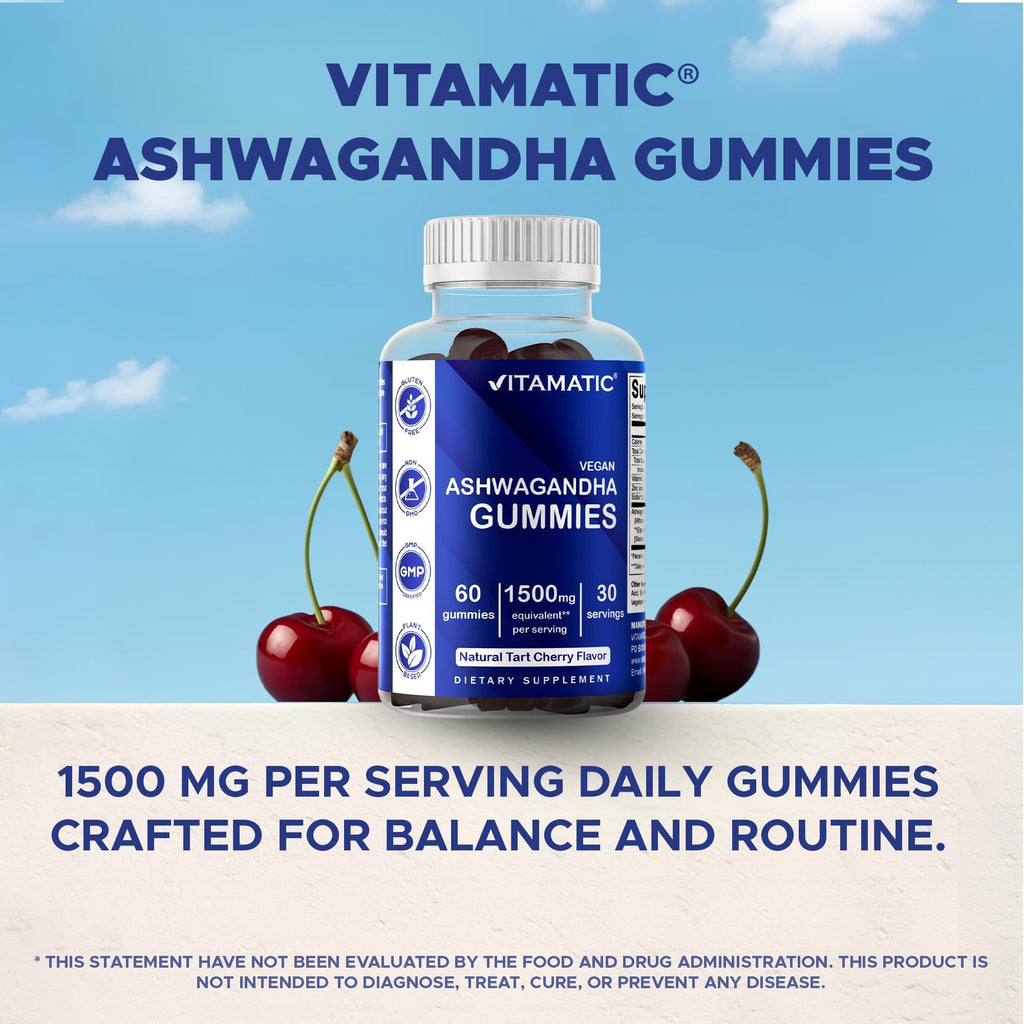 Ashwagandha Gummies 30:1 Extract U97487
