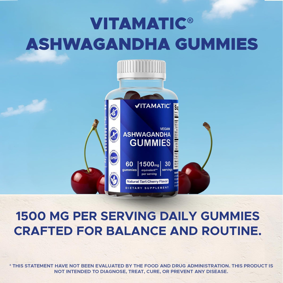 Ashwagandha Gummies 30:1 Extract U97487