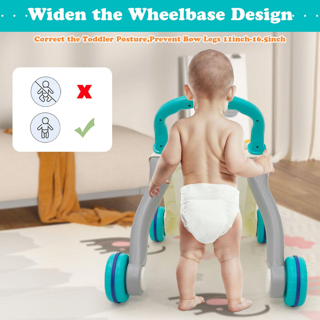 3 in 1 Baby Walker with Sounds Music Play Panel E109693