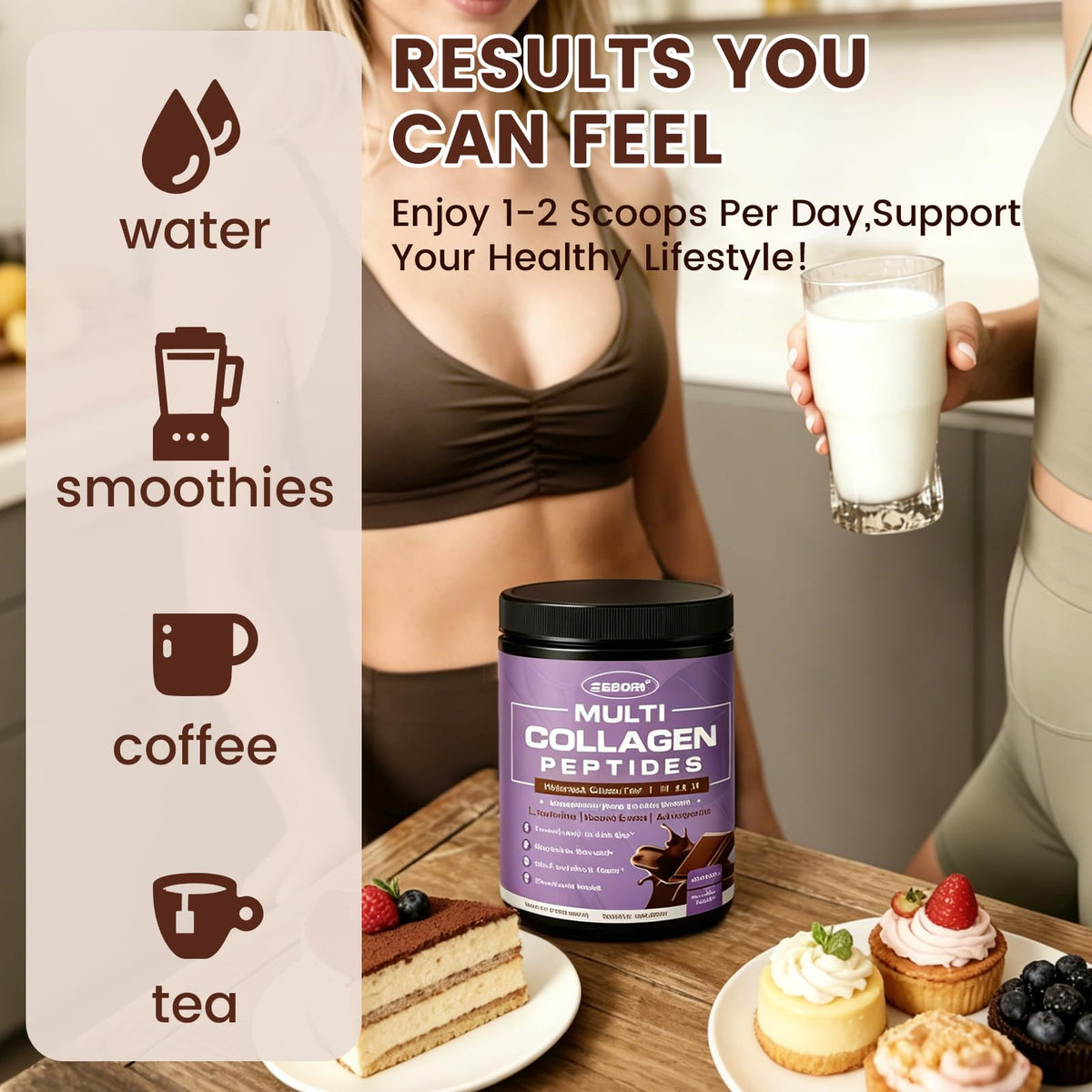 Multi Collagen Peptides Powder K955