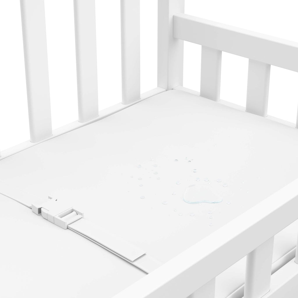 White Changing Table with Changing Pad F1102
