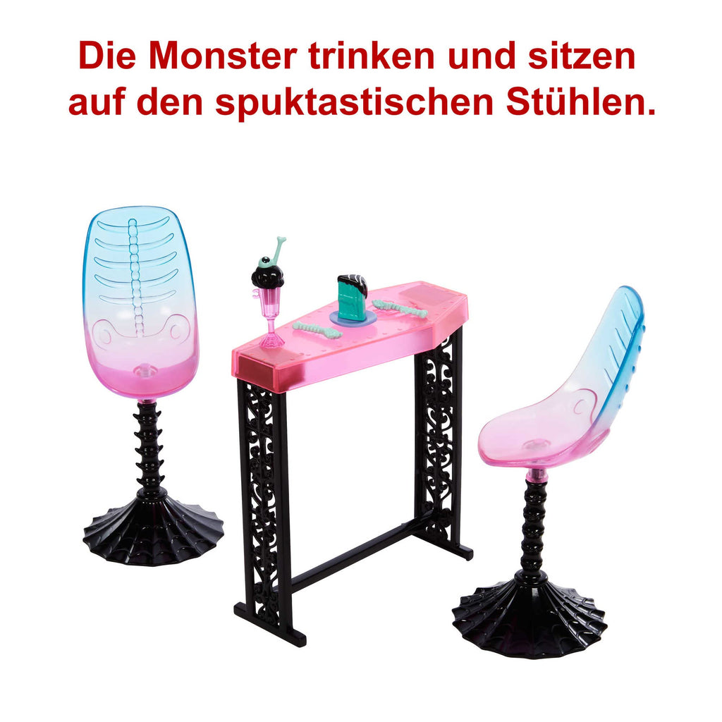Playset with Cafe Furniture & Coffee Shop Accessories E71482