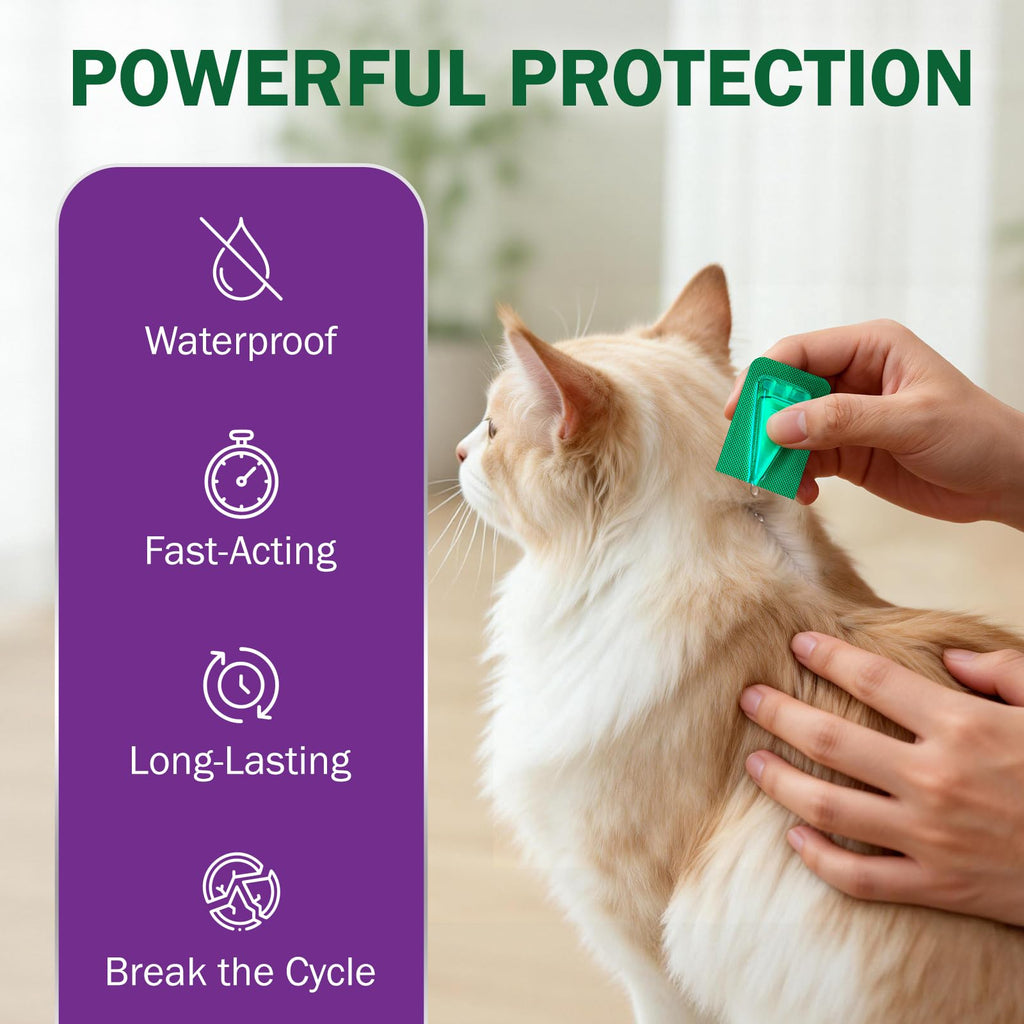 Flea and Tick Prevention for Cats Over 1.5 lbs Q714310