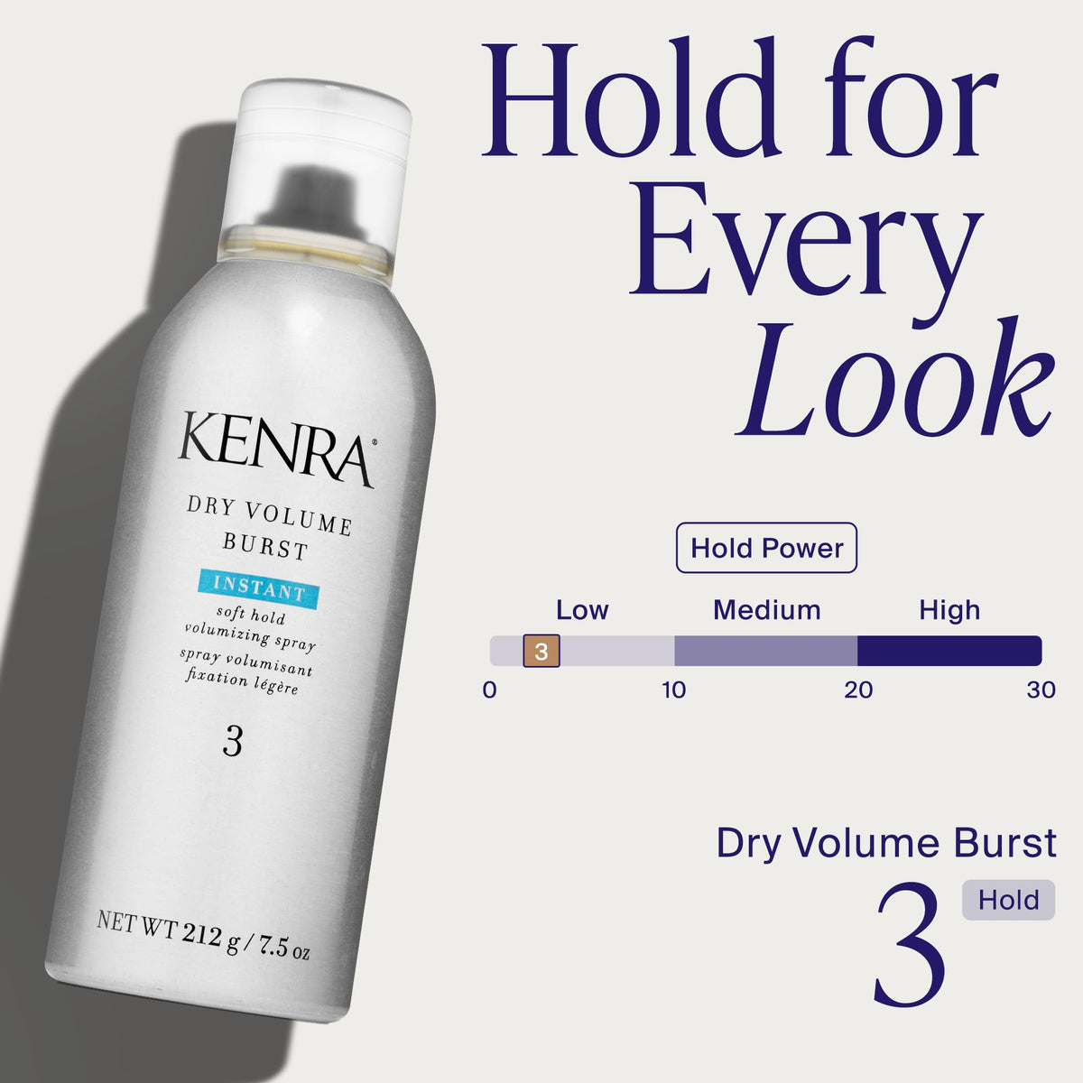 Instant Volume Hairspray Soft Hold Volumizing Spray B82833