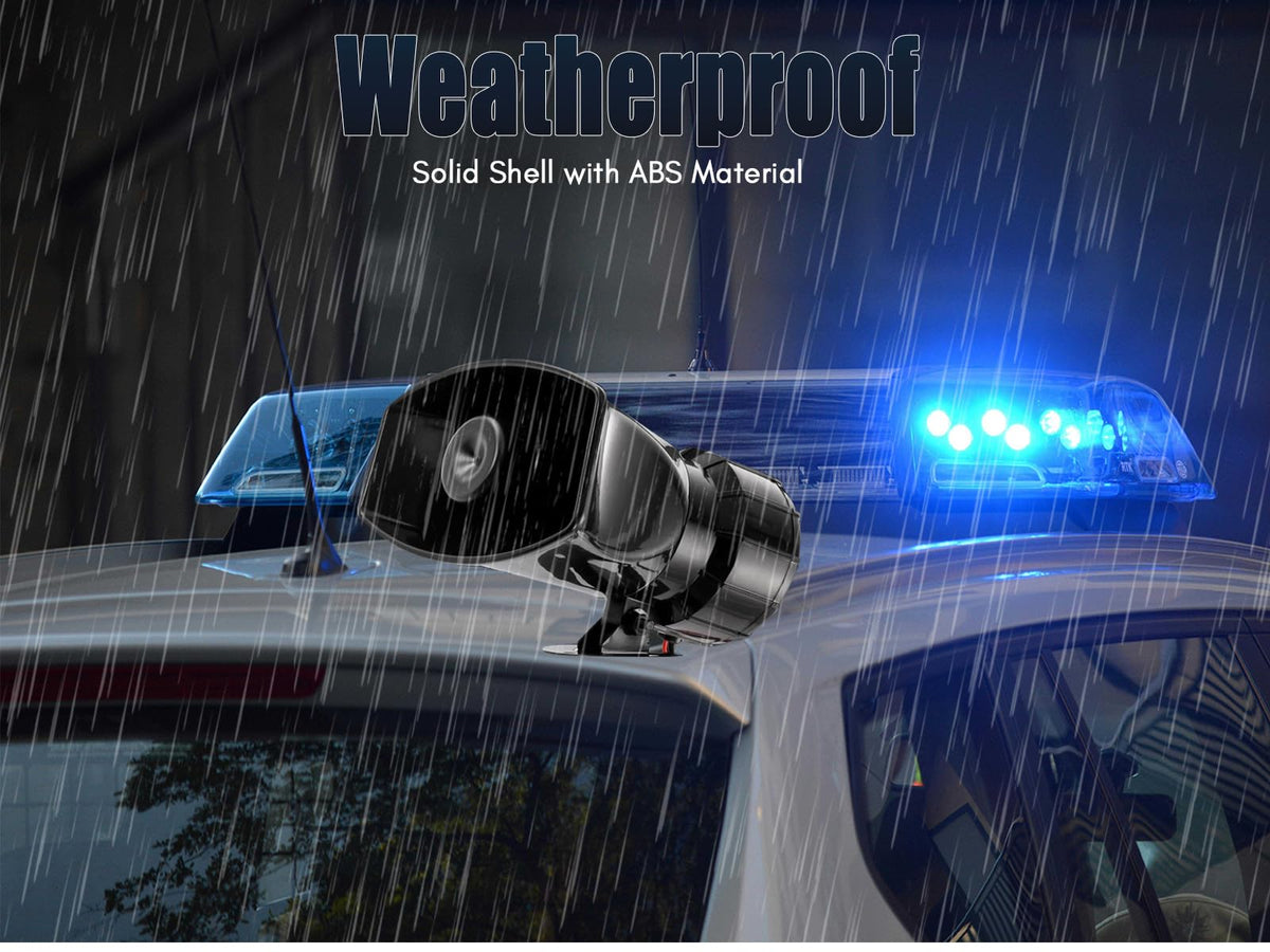 Car Siren Horn with Mic PA Speaker System T30239