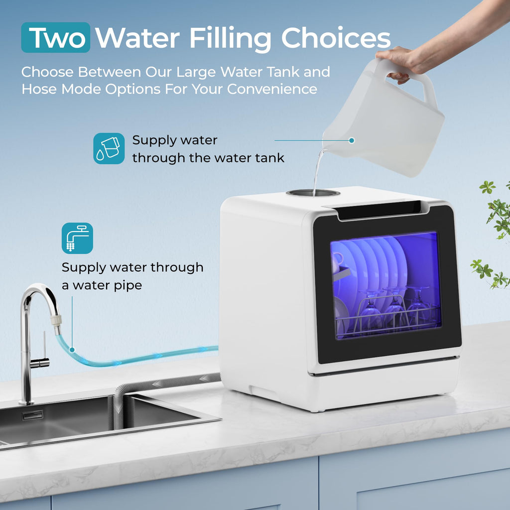 Countertop Dishwasher Portable with 5L Tank W851810