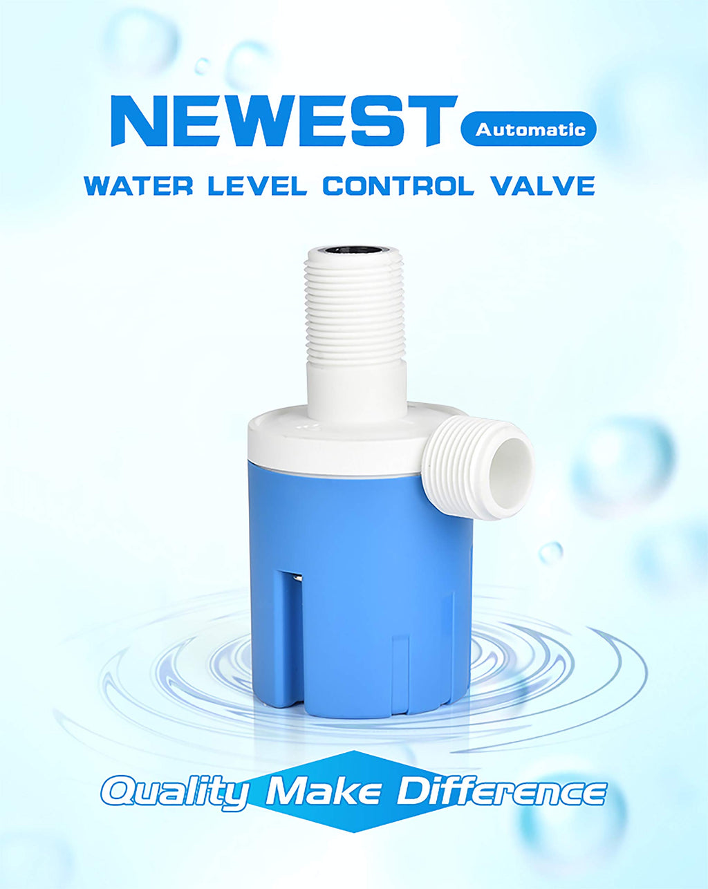 Automatic Float Valve for Water Tank 2PCS S853