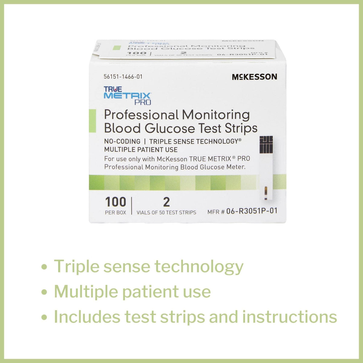 Blood Glucose Test Strips 100 Strips J13820