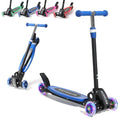 Foldable Metal 3 Wheel Scooter with Adjustable Heights Q255927