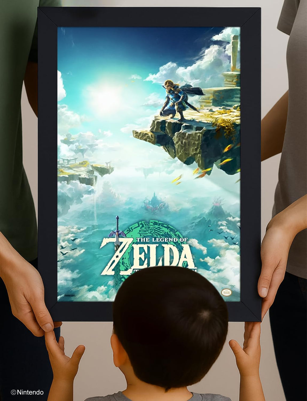 Zelda Poster 11 x 17 Frame Poster Wall Art I53350